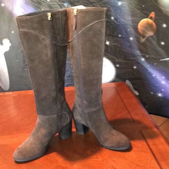 Franco Sarto brown leather riding boots size 7.5M - Picture 16 of 16